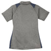 Sport-Tek Women's Vintage Heather/True Navy Heather Colorblock Contender Polo