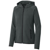 Sport-Tek Women's Iron Grey Phenom Full-Zip Hoodie