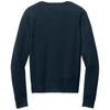 Port Authority Women's River Blue Navy Easy Care Crewneck Cardigan Sweater