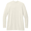 Port Authority Women's Oatmeal Heather Easy Care Open-Front Cardigan Sweater