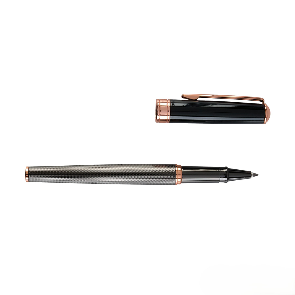 Bettoni Black Bellora Brass Rollerball Pen