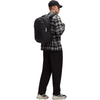 Lululemon Black/Silver Drop Triple-Zip Backpack 28L Tech Canvas