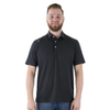 Zusa Men's Charcoal Heather Itasca Polo