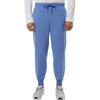 Jaanuu Men's Ceil Blue Osmo 8-Pocket Scrub Jogger