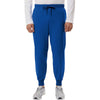 Jaanuu Men's Royal Blue Osmo 8-Pocket Scrub Jogger