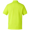 Harriton Men's Safety Yellow Charge Snag and Soil Protect Polo