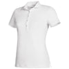 Fairway & Greene Women's White Claire Tech Polo