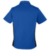 Harriton Women's True Royal/Black Flash Colorblock Short Sleeve Shirt