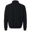 Jaanuu Men's Black Wolfe Everyday Full-Zip 6-Pocket Scrub Jacket