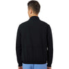Jaanuu Men's Black Wolfe Everyday Full-Zip 6-Pocket Scrub Jacket