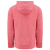 Cutter & Buck Men's Cardinal Red Heather Adapt Knit Recycled Heathered Hooded Pullover