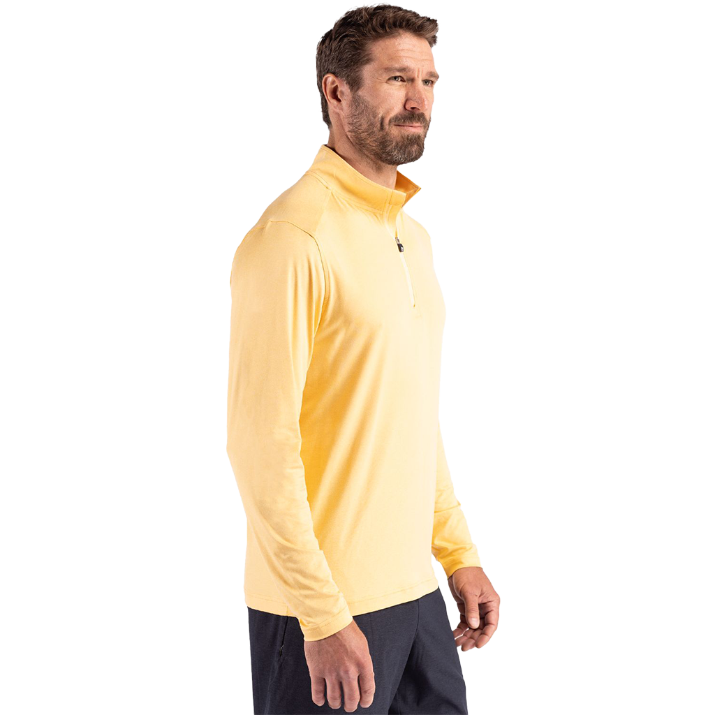 Cutter & Buck Men's Desert Coastline Epic Comfort Recycled Quarter Zip