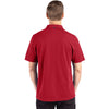 Cutter & Buck Men's Cardinal Red Advantage Refresh Epic Confidence Recycled Tri-Blend Pique Polo