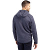 Cutter & Buck Men's Liberty Navy Heather Mainsail Full Zip Hooded Jacket
