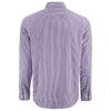 Cutter & Buck Men's College Purple/White Skyline Epic Confidence Recycled Gingham Long Sleeve Dress Shirt