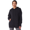 Glyder Unisex Black Knit Up Hoodie