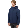Ororo Men's Navy Blue 5-Zone Heated Jacket