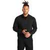 Mercer + Mettle Men's Deep Black Quarter Zip Sweater