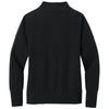 Mercer+Mettle Women's Deep Black Linear Texture 1/4-Zip