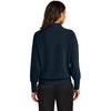 Mercer+Mettle Women's Night Navy Linear Texture 1/4-Zip