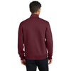 Mercer+Mettle Men's Burgundy Soft Spacer 1/4-Zip