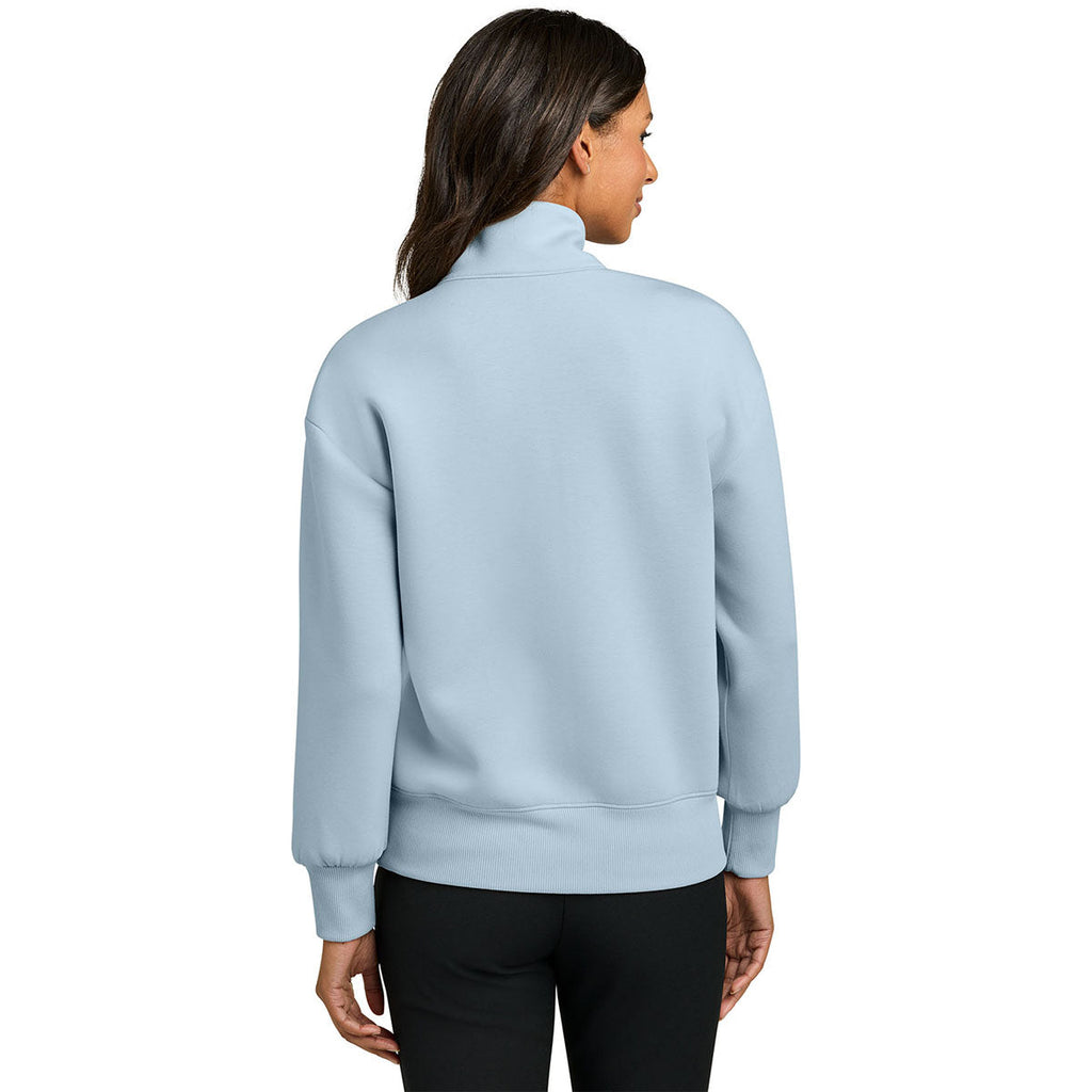Mercer+Mettle Women's Celestial Blue Soft Spacer 1/4-Zip