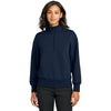 Mercer+Mettle Women's Night Navy Soft Spacer 1/4-Zip