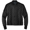Mercer+Mettle Women's Deep Black Boxy Quilted Jacket
