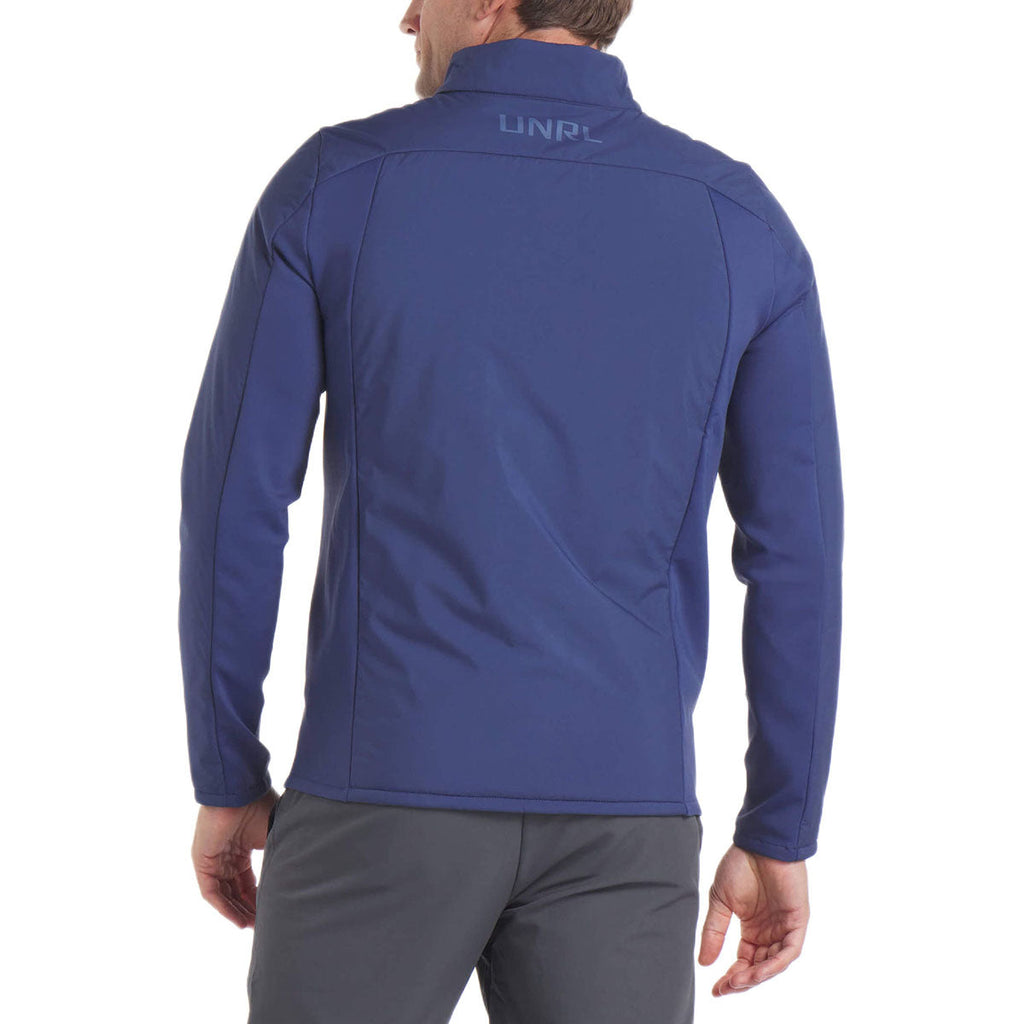 UNRL Men's Harbor Blue Montreal Quilted Jacket