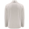 Clique Men's Silver Grey Heather Dash Recycled Quarter Zip Pullover