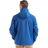 Clique Men's Royal Blue Telemark Eco Stretch Softshell Full Zip Hooded Jacket