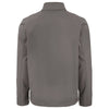 Clique Men's Pure Slate/Black Tempo Stretch Full Zip Softshell Jacket