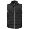 Clique Men's Black Valhalla Full Zip Puffer Vest