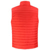 Clique Men's Red Valhalla Full Zip Puffer Vest