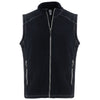 Clique Men's Black Powder Recycled Fleece Vest