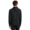 MiiR Men's Pitch Black Kivu Hybrid Full-Zip Hooded Jacket