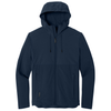 MiiR Men's Indigo Navy Kivu Hybrid Full-Zip Hooded Jacket
