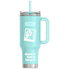Thermos Sea Green 40oz Stainless Steel Cup Holder Mug