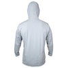 ANETIK Men's Alloy Heather Low Pro Tech Hooded T-Shirt
