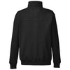 Nautica Men's Black Anchor Quarter-Zip Pullover