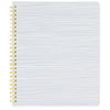 Sugar Paper Blue Painted Stripe Spiral Notebook