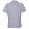 North End Women's Classic Navy Heather Eclipse Jacquard Polo