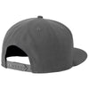 New Era Graphite Standard Fit Flat Bill Snapback Cap