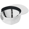 New Era White Pivot Flat Bill Snapback Cap