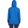 North End Women's Light Nautical Blue Heather Network Lightweight Jacket