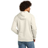 New Era Men's Soft Beige Heritage Fleece Full-Zip Hoodie