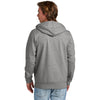 New Era Men's Dark Heather Grey Comeback Fleece Full-Zip Hoodie