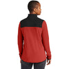 The North Face Women's Rage Red/ TNF Black Glacier 1/4-Zip Fleece