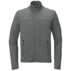 The North Face Men's Smoked Pearl Grey Aim Full-Zip Fleece Jacket