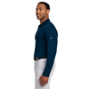 Nike Navy Dri-FIT Micro Pique 2.0 Long Sleeve Polo